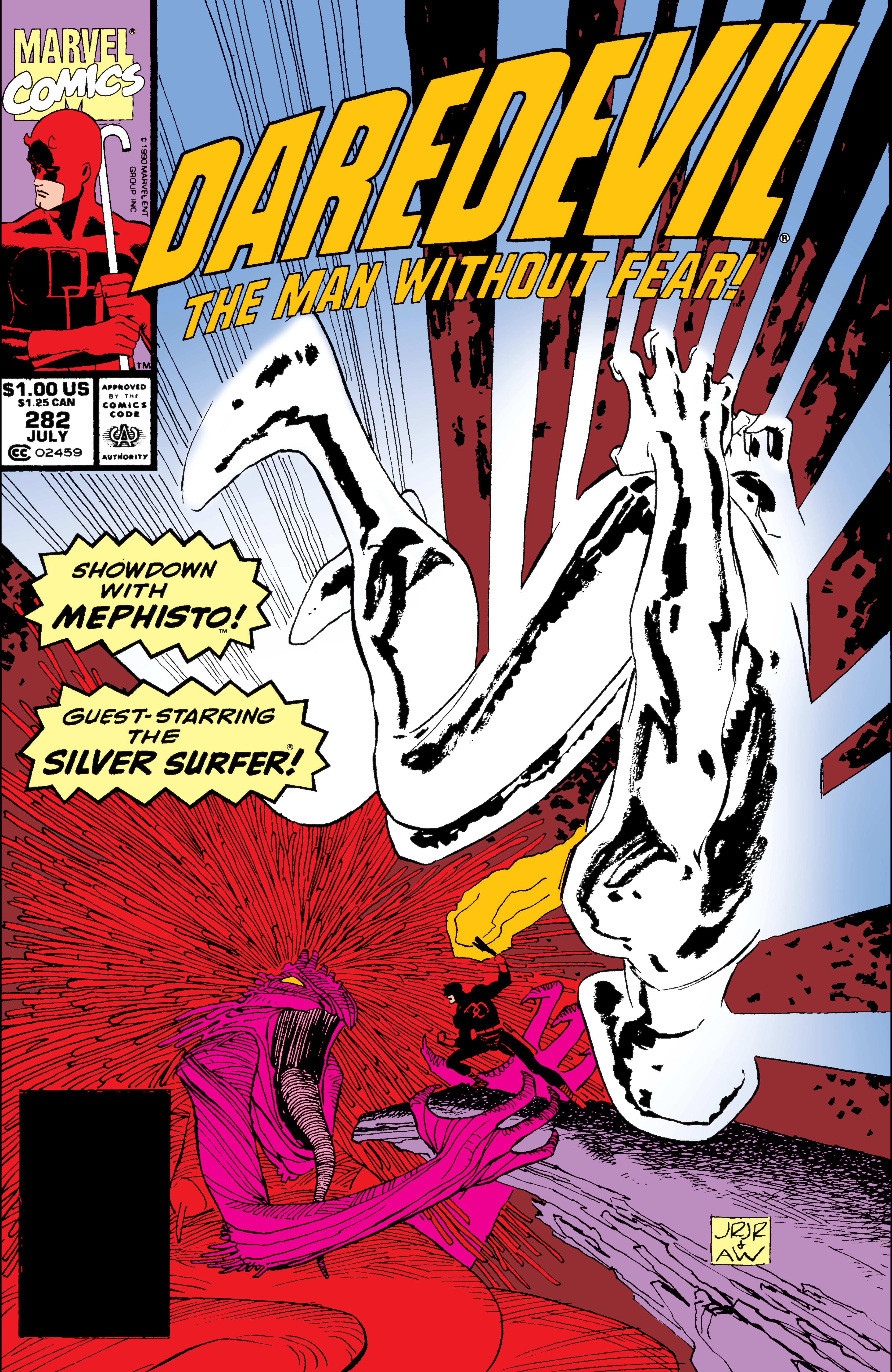 Daredevil #282 (Marvel, 1990 — Cover A) cover